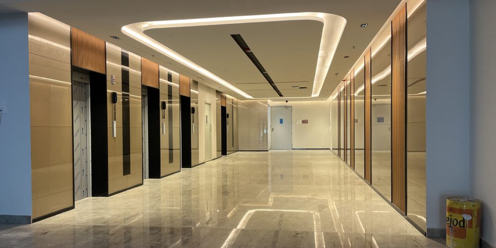 Modern hillside home with panoramic views