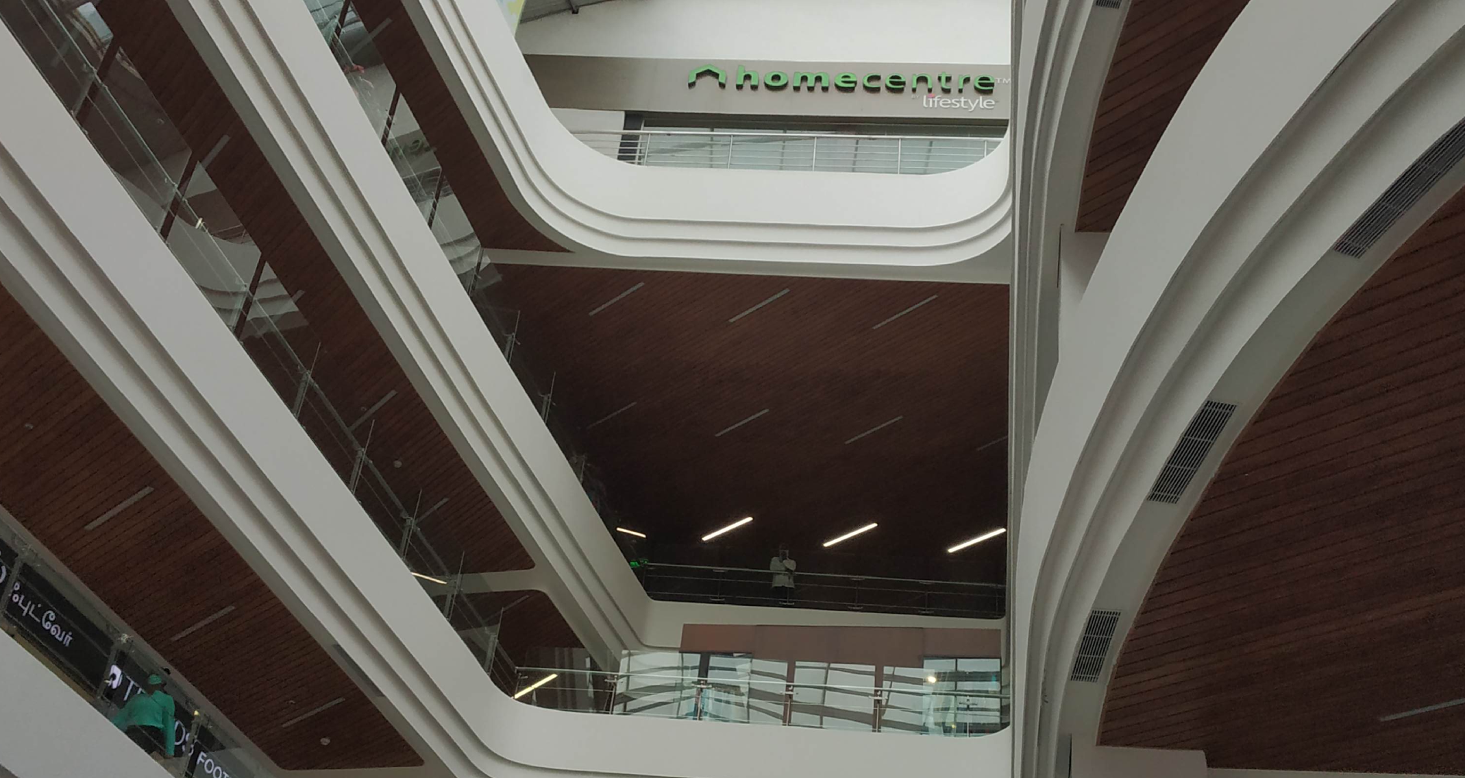 Modern city skyline with architectural structures